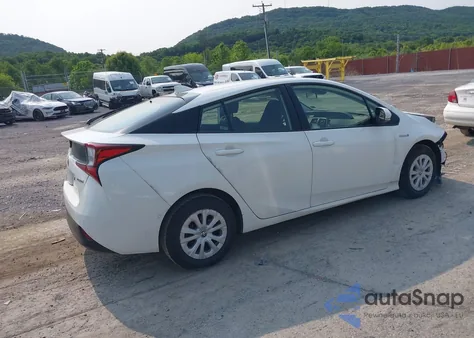 2021 Toyota Prius Le из США, поврежденный, VIN JTDKAMFU7M3147668